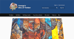 Desktop Screenshot of georges-bits-of-timber.com